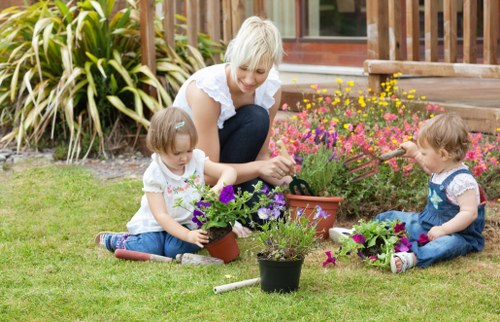 Terms covering liability and site responsibilities for landscaping work