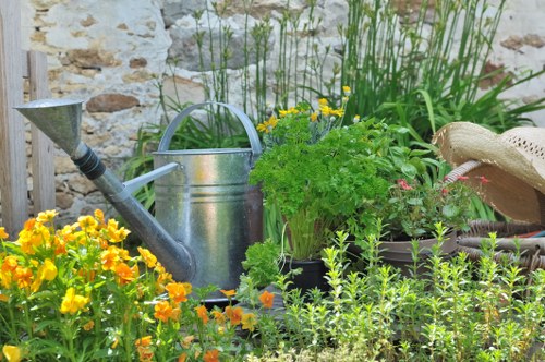 Finished garden landscaping work showing practical outdoor improvements